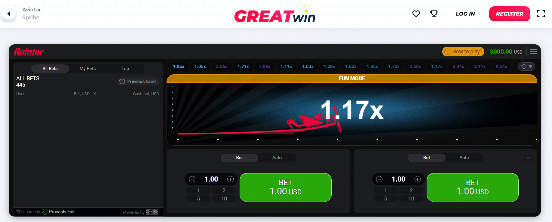 Jogo Aviator Online no Cassino Greatwin